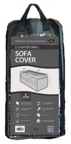 Rattan 2-3 Seater Small Sofa Cover