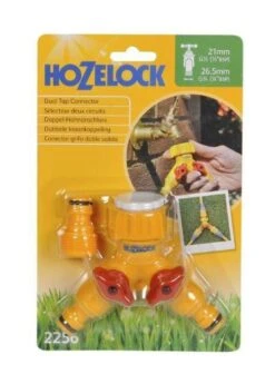 Hozelock Dual Tap Connector -Wolf Garden Sales Store 43836 6571