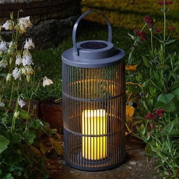 Smart Solar Urbane Lantern Large - Slate 1 Smart Solar Urbane Lantern Large - Slate