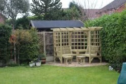 Churnet Valley Clementine Corner Arbour -Wolf Garden Sales Store 46815 2483