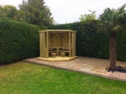 Churnet Valley Four Seasons Garden Room With Decking -Wolf Garden Sales Store 46817 2476