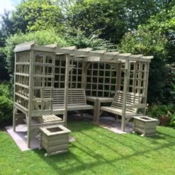 Churnet Valley Riviera Arbour -Wolf Garden Sales Store 46820 2464