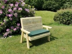 Churnet Valley Ergo 2 Seat Bench -Wolf Garden Sales Store 46832 2418
