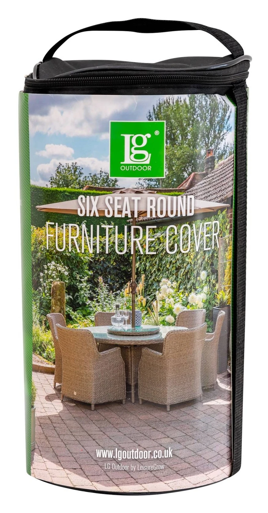LG Outdoor DXCOV02 Deluxe Cover For 6 Seat Round Dining - Up To 150cm Table 1 LG Outdoor DXCOV02 Deluxe Cover For 6 Seat Round Dining - Up To 150cm Table