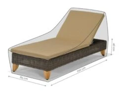 Lifestyle Garden Lounger Cover -Wolf Garden Sales Store 47015 2180