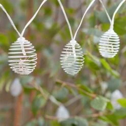 Smart Garden SpiraLight 10 Silver Solar String Lights -Wolf Garden Sales Store 50735 31851