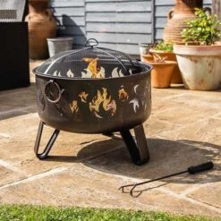 Smart Garden Fuego Deepbowl Firepit -Wolf Garden Sales Store 51472 29535