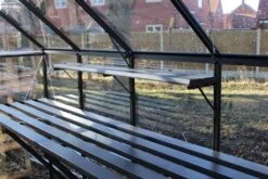 Halls Greenhouses Integral Shelving -Wolf Garden Sales Store 53472 25898